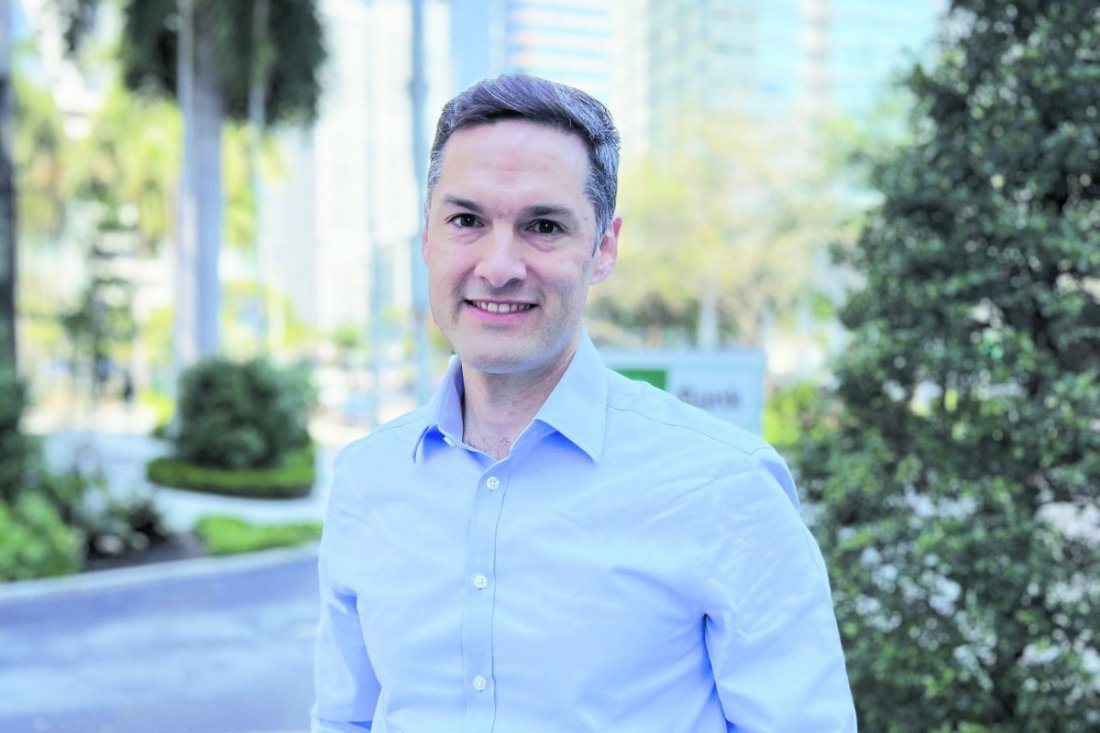 Luis Felipe San Martín en Brickell, Miami